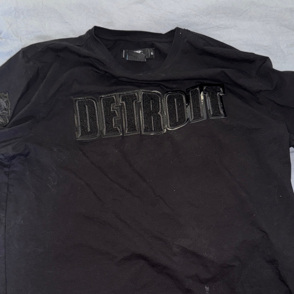 Black Detroit Graphic Men's Shirt